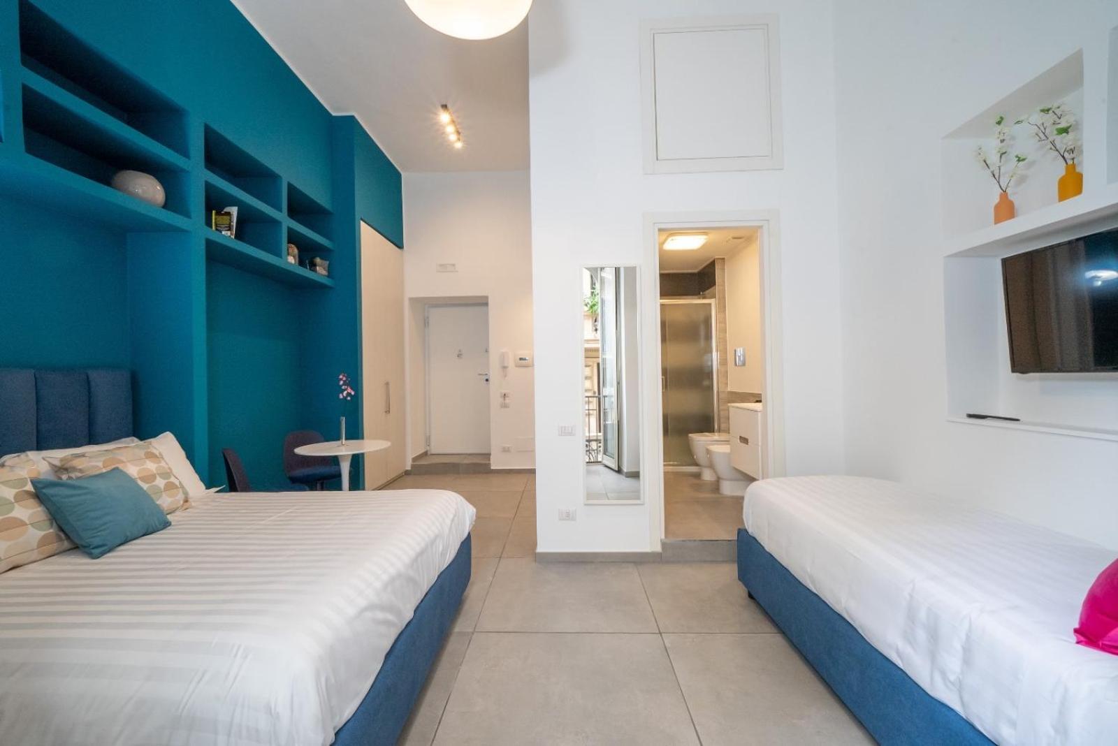 Bovio Boutique Studio Apartment Napoli Bagian luar foto