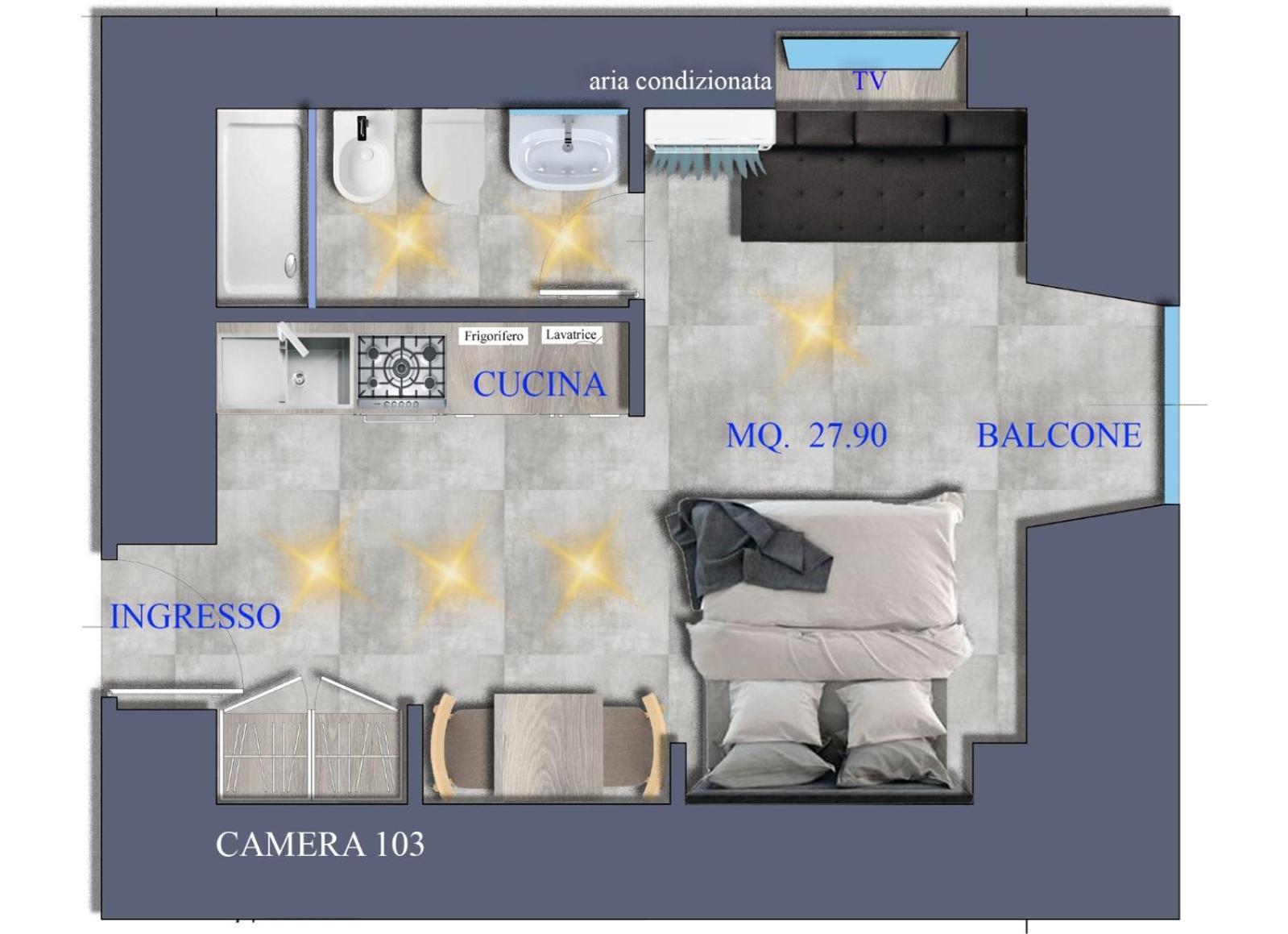 Bovio Boutique Studio Apartment Napoli Bagian luar foto
