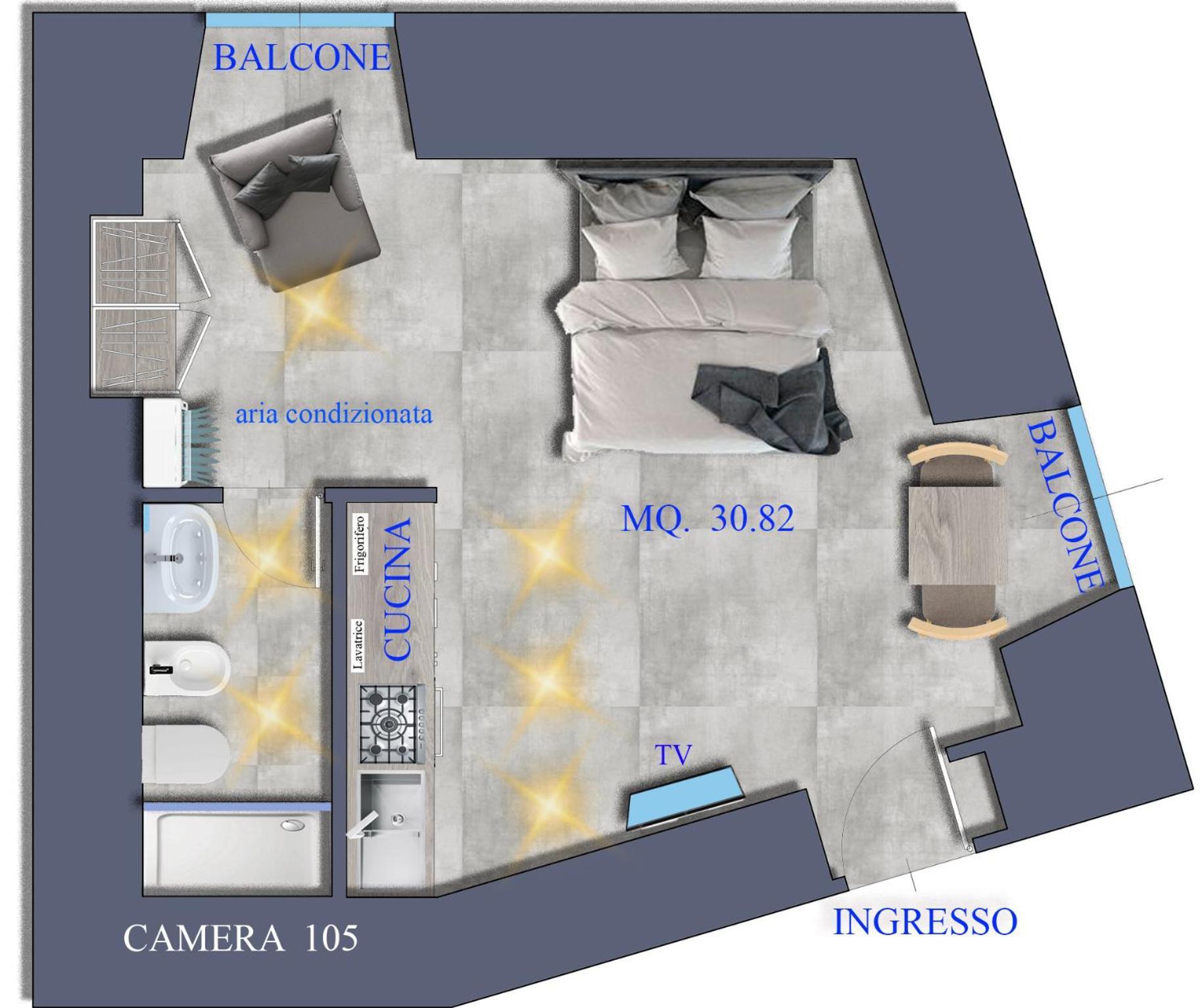 Bovio Boutique Studio Apartment Napoli Bagian luar foto